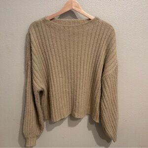 Lovers + Friends Lovely Oversized Fuzzy Women's Sweater Size Small